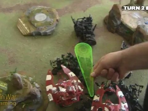 Orks vs Eldar Waaagh! Battle Report Part 2/5