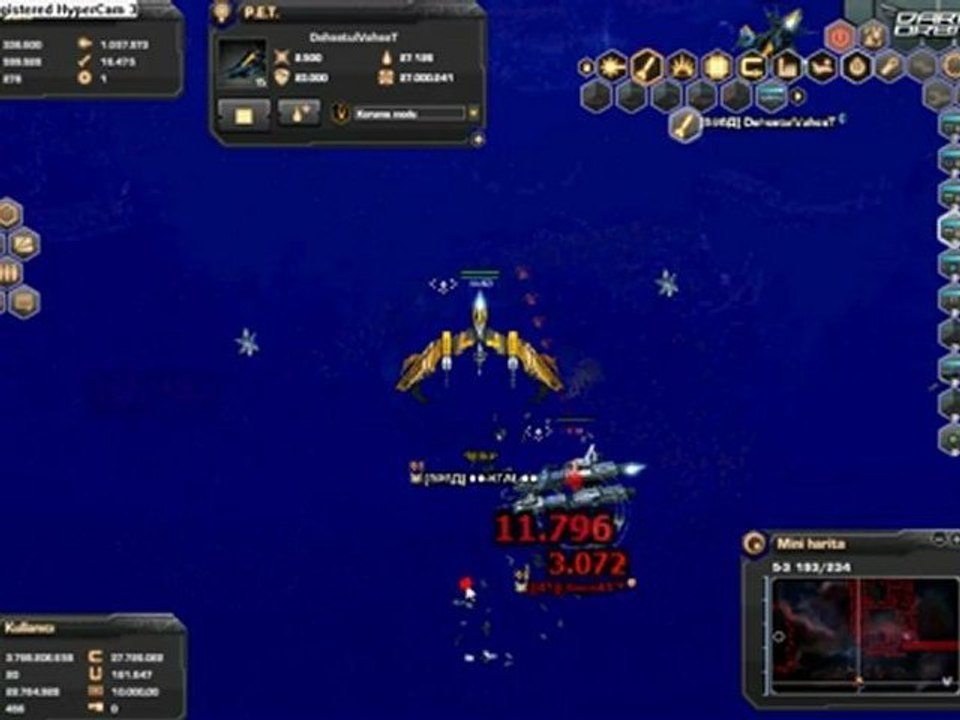 Darkorbit TR1 41 Klanının Roketle Kesilişi