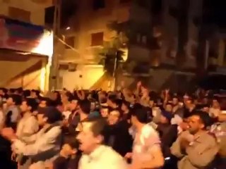 Download Video: Syria فري برس ريف دمشق يبرود  مسائية غاضبة نصرة لحماه 7 6 2012 ج 1 Damascus