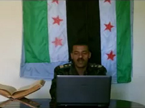 Syria فري برس انشقاق العقيد احمد حامد المحمد وانضمامه لمعاقل الجيش الحر وردآ على مجازر النظام البشعة 6 6 2012