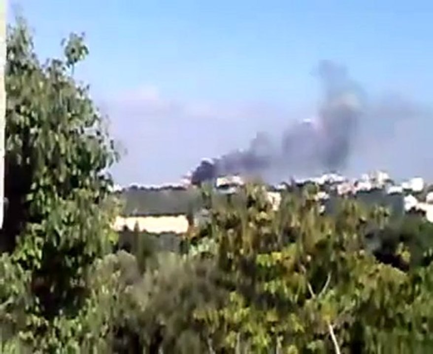 Syria فري برس اللاذقية الحفة القصف على الحفه 6 6 2012  Latakia