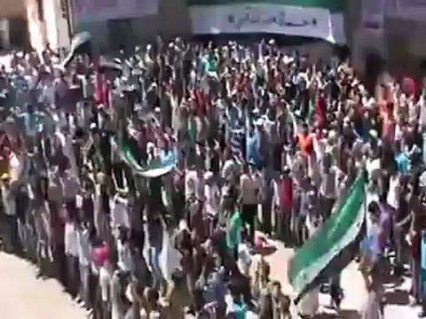 Syria فري برس حماه المحتلة باب قبلي في جمعة أطفال الحولة مشاعل النصر 01 06 2012 ج6 Hama