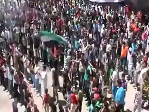 Syria فري برس حماه المحتلة باب قبلي في جمعة أطفال الحولة مشاعل النصر 01 06 2012 ج4 Hama