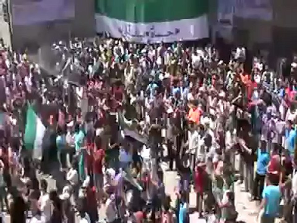 Syria فري برس  حماه المحتلة باب قبلي في جمعة أطفال الحولة مشاعل النصر  01 06 2012 ج2 Hama
