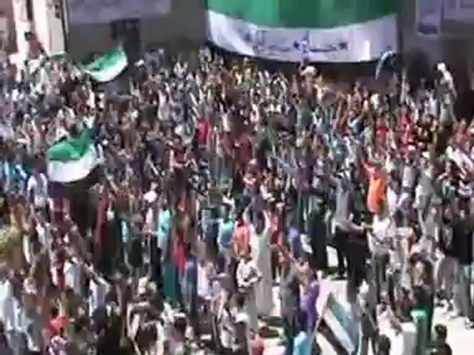 Syria فري برس  حماه المحتلة باب قبلي في جمعة أطفال الحولة مشاعل النصر  01 06 2012 ج1 Hama