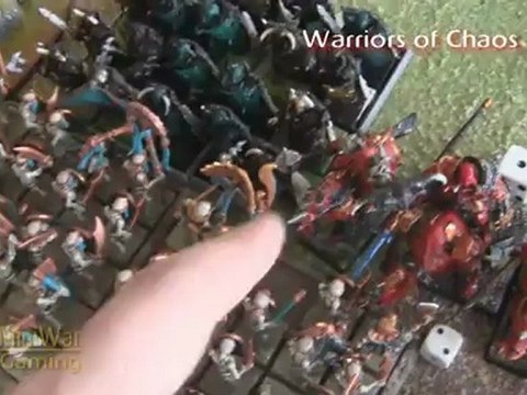 Tomb Kings vs Warriors of Chaos Warhammer Fantasy Battle Report - Beat Matt Batrep - Part 3/4