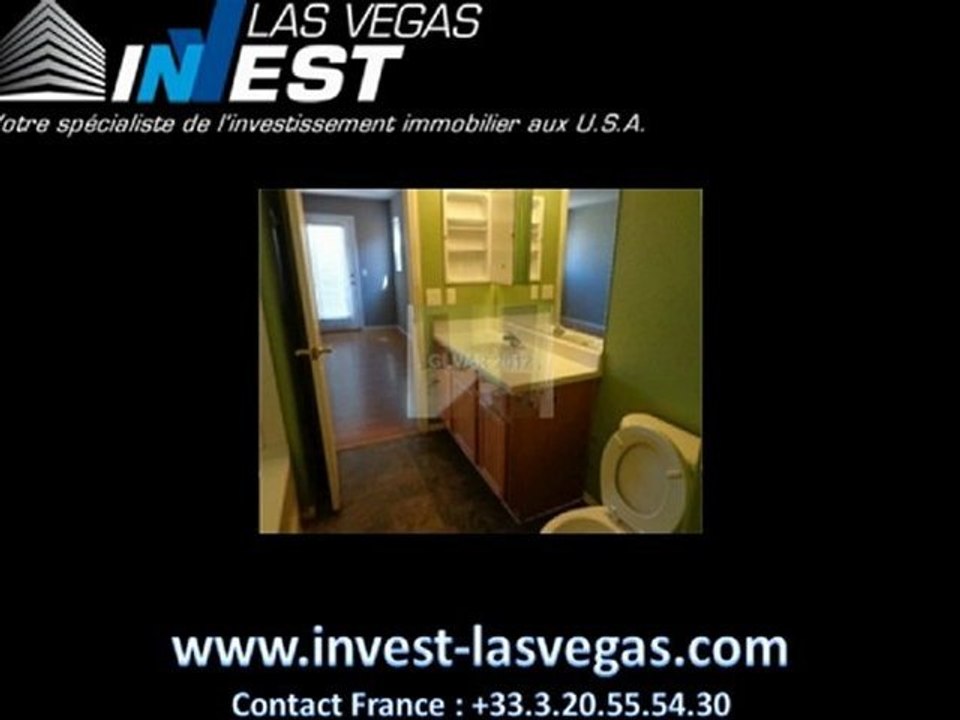 Investir à las vegas / villa à 68000€ Immobilier USA