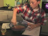 21 mai 2012 - recette : génoise au chocolat par Maxime 11 ans