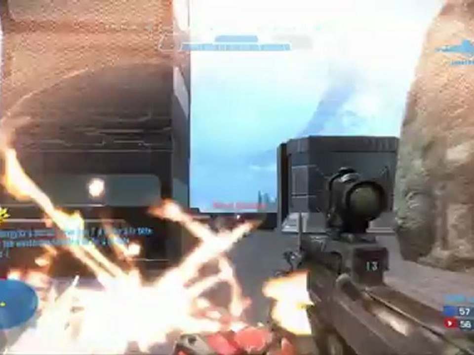 HALO REACH / live commentary / Remake GOW 3 ( Clocher )film clocher