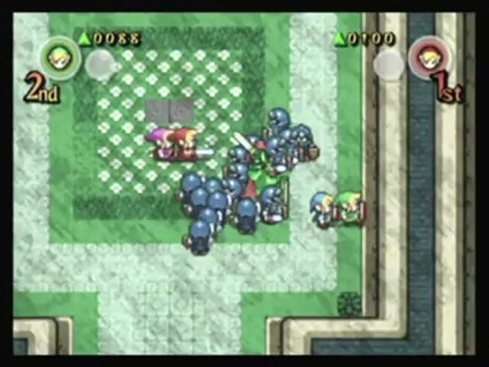 CGRundertow LEGEND OF ZELDA: FOUR SWORDS ADVENTURES for Gamecube / Game Boy Advance Review