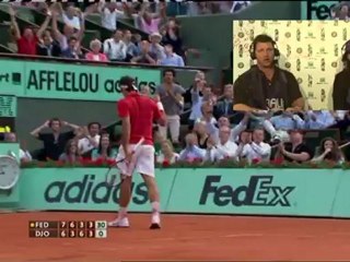 Jeudi 7 juin 2012 - Federer vs Djokovic - David & Kathy