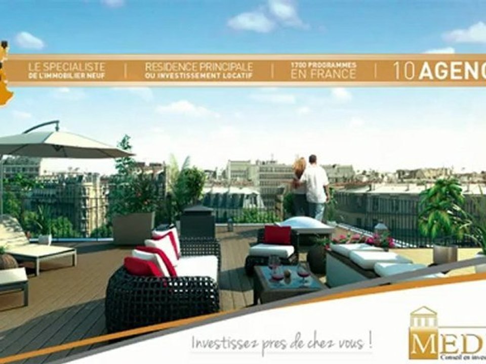 Programme Immobilier neuf Bordeaux - achat appartement neuf Bordeaux
