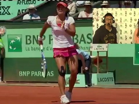 Jeudi 7 juin 2012 - Li vs Sharapova - Chen & Chao