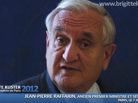 Soutien de Jean-Pierre Raffarin à Brigitte Kuster