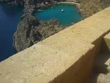 vidéo prise à lindos sur l'île de rhodes