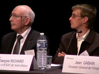 52e Congrès de l'Unapei : Mr Claude laurent, Président de l'Urapei Bretagne.