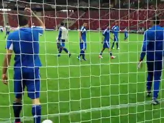 Απόκρουση Τζόρβα σε σουτ Μήτρογλου