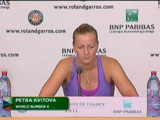 Roland Garros - Kvitova: "Evitare Masha d'ora in poi"