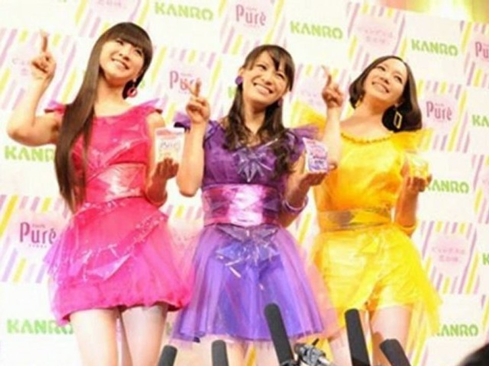 Perfume×ピュレグミ CMメイキング