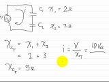 Capacitive Reactance: Part 4 Current Series Parallel