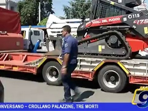 Conversano | Crollano due palazzine tre morti