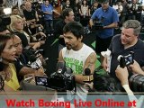 watch Boxing Timothy Bradley vs Manny Pacquiao live streaming