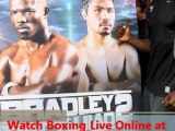 see Timothy Bradley vs Manny Pacquiao Boxing live online June