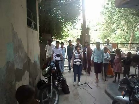 Gospel preaching by Evangelist Hemant & daughter Glory Daniels