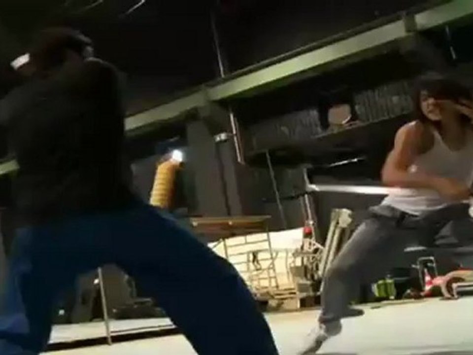 Behind the Scenes Stunt Work