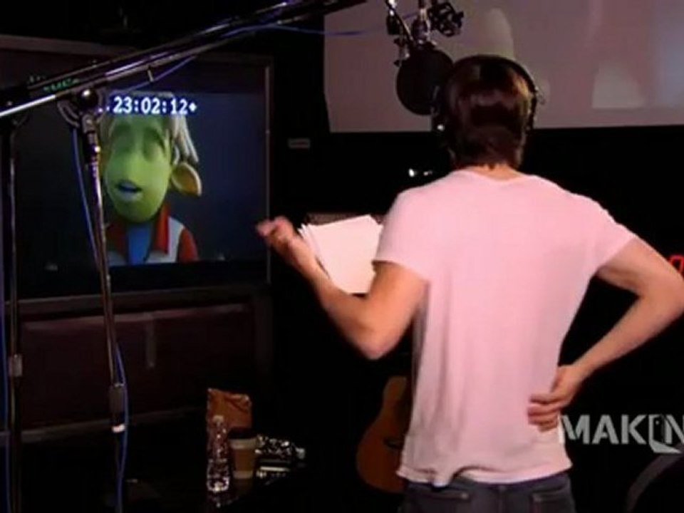 "Planet 51" Recording Session