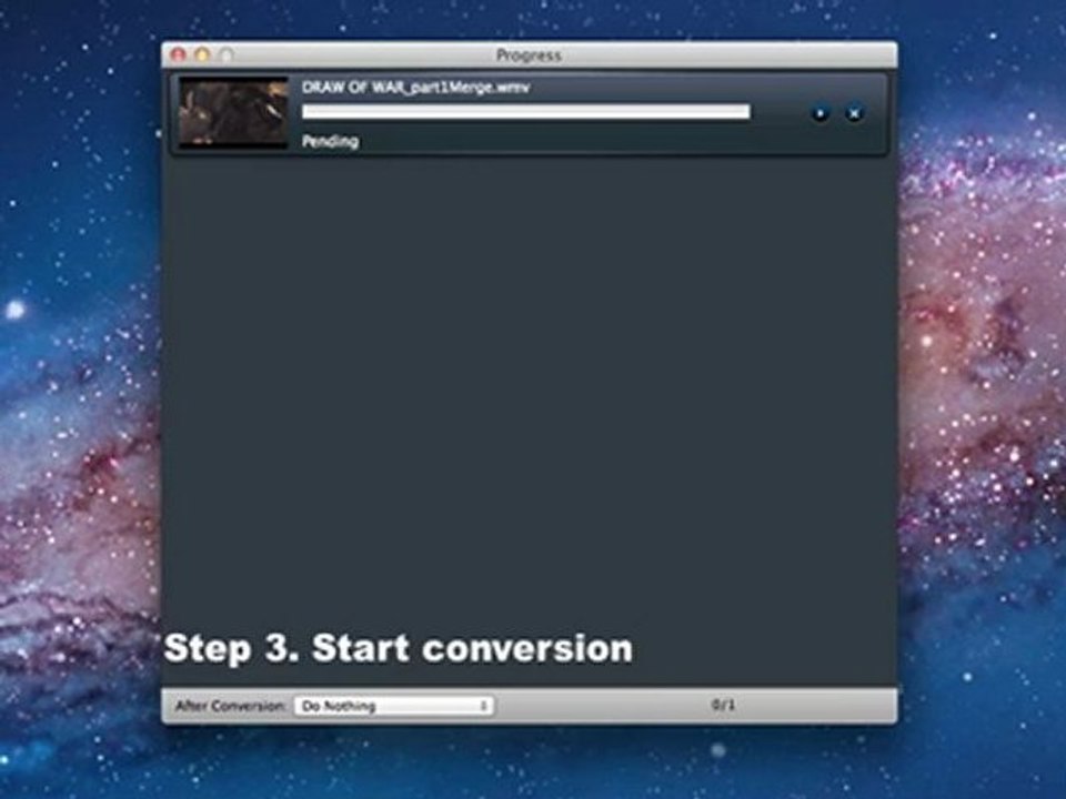 How to Convert AVI to WMV on Mac OS X Lion Video