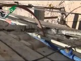 Syria فري برس حماة  المحتلة كفرزيتا   القصف الصاروخي والمدفعي الذي استهدف مشفى الوسام الجراحي في كفرزيتا 07 06 2012 Hama