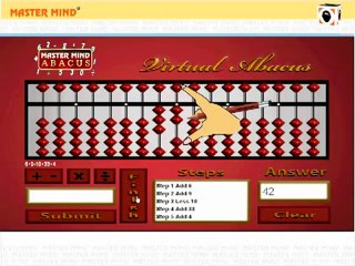 Improve mental calculation abilities  by Virtual Abacus