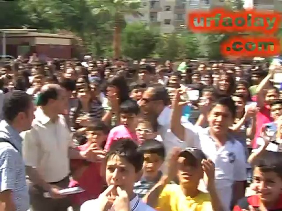 Şanlıurfa'da karne heyecanı