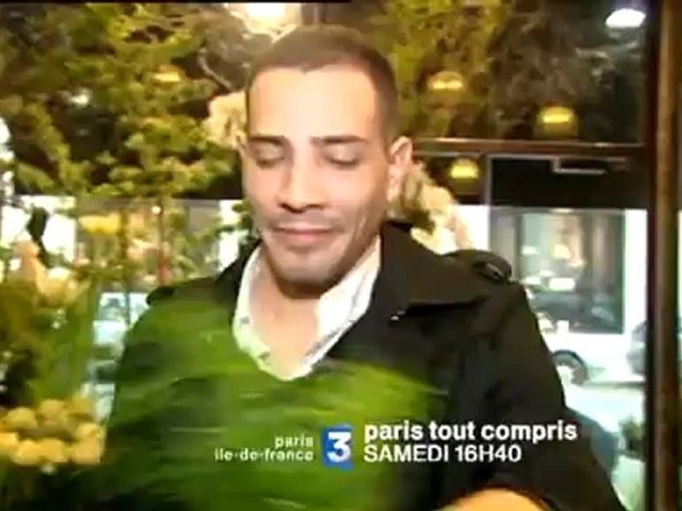 Steevy Boulay dans Paris Tout Compris avec Malika Ménard