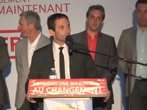 SETE - 2012 - Benoit HAMON vient soutenir Sébastien DENAJA le 7 juin 2012 à SETE