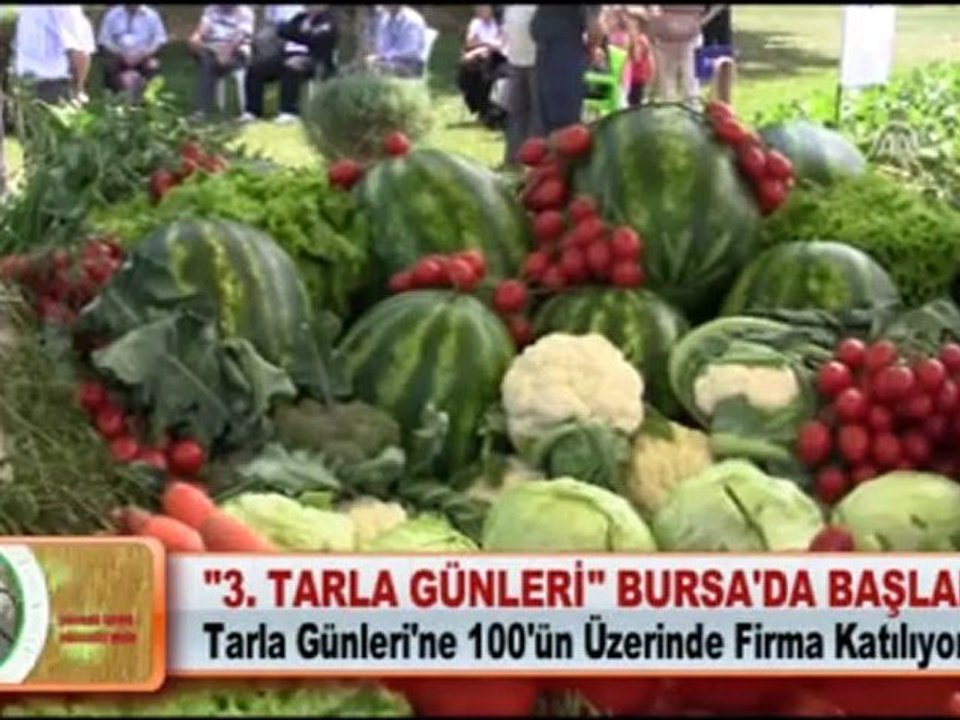 3. TARLA GÜNLERİ BURSADA BAŞLADI