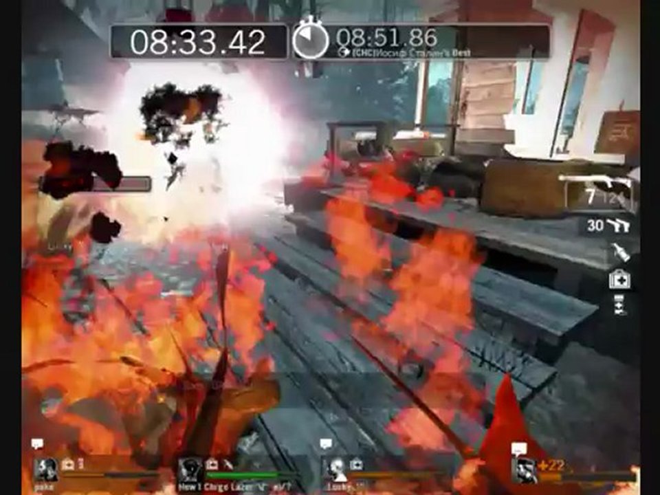 Left 4 Dead Survival Mode: Death Toll Boat House - Gold Standard