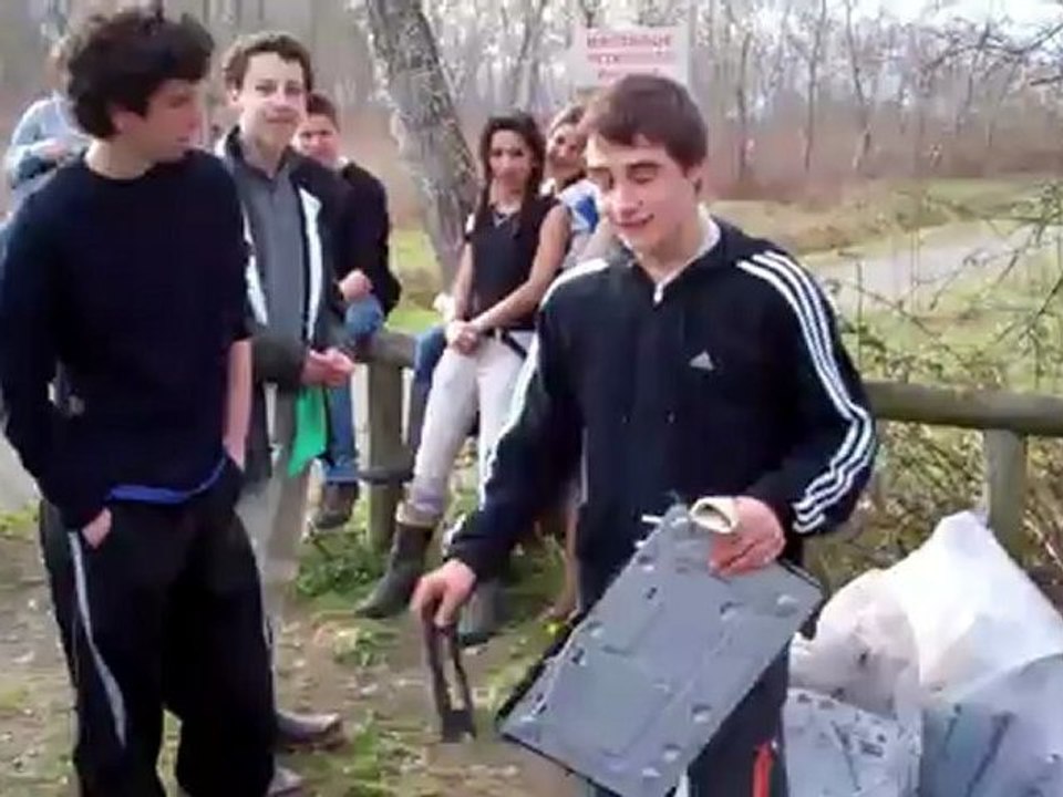 EATDD Nettoyage des berges de l'Ayguelongue