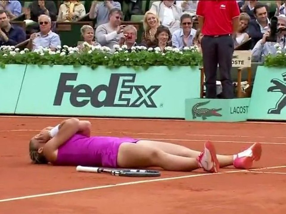 ROLAND GARROS 2012 - STOSUR / ERRANI - 1/2 Finale Simple Dames - Jeudi 7 juin