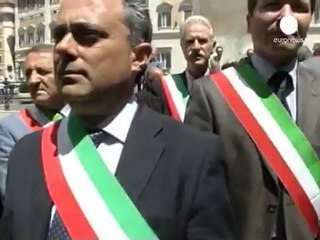 Italia: Vecinos y alcaldes dicen No al vertedero de Riano