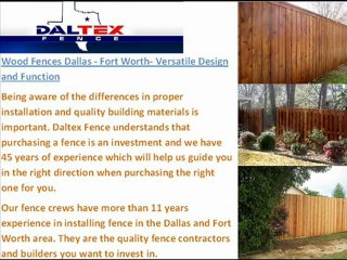 Fence Companies Dallas