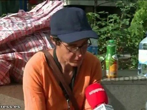 Una anciana y sus hijas obligadas a vivir en la calle