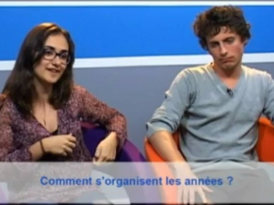 Admissibles 2012 : comment s'organisent les années ? (09/36)