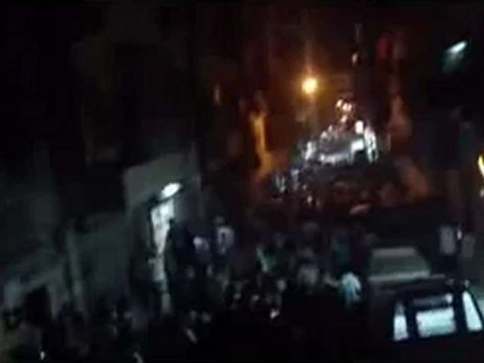 Syria فري برس حلب حي صلاح الدين مظاهرة مسائية حاشدة  7 6 2012  ج2 Aleppo