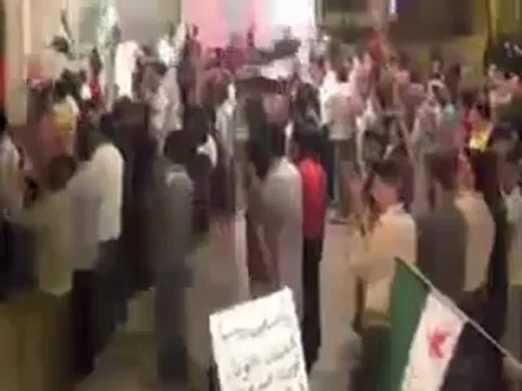 Syria فري برس حلب دارة عزة ردا على المجازر مقطع طويل ودوني على حماة 7 6 2012 ج2 Aleppo