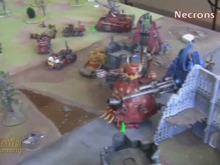 Orks vs Necrons Apocalypse Battle Report - 5000 Points Part 2/3
