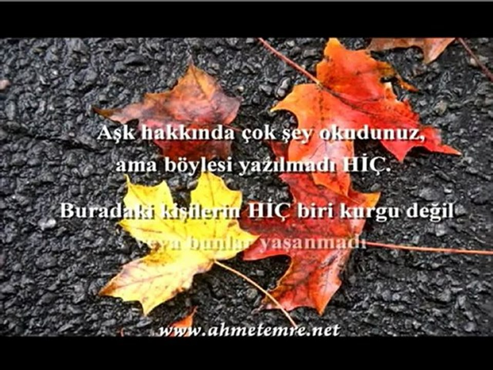 "...hiç" Tablolar