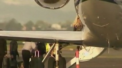 Lady Gaga jets out of New Zealand