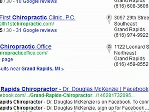 Google+ Local for Chiropractors